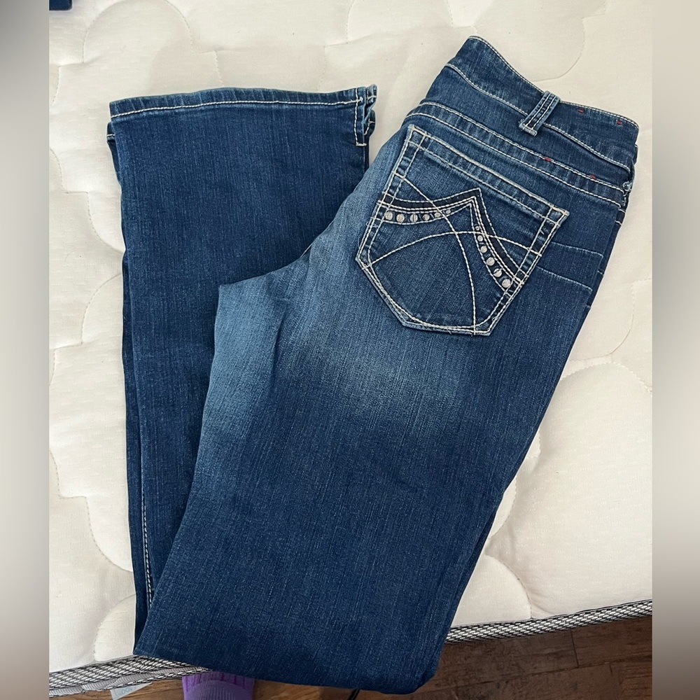 Ariat Women's Blue Boot Cut Jeans